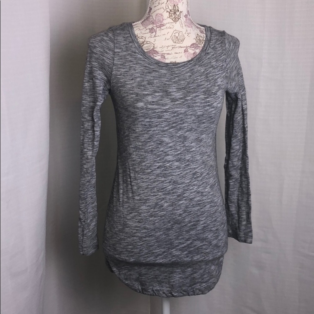 Gray Long Sleeve Tunic